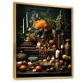 thumbnail image 2 of Designart "Sacred Offerings Folk Religion wall art II" Spiritual Floater Framed Canvas Art Print, 2 of 7