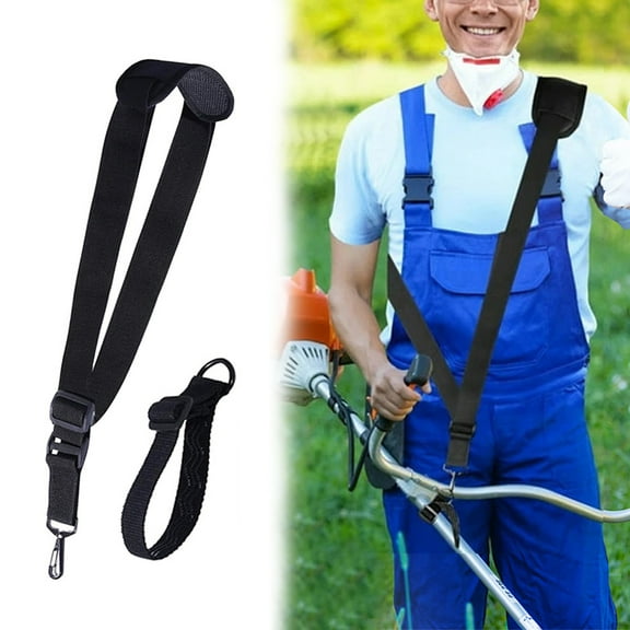 HOMEYA Universal Trimmer Shoulder Strap Adjustable Weed Eater Harness Belt for Ego/Greenworks/Dewalt Leaf Blower