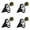 Warm, variant on Patio & Garden Outdoor Lighting Solar Ground Lights LED Cute Paw Shaped Ground Stake Lights Warm White Wireless Outdoor Landscape Lamp Solar Pathway Light for Yard Lawn Flower Bed Driveway Sidewalk