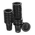 thumbnail image 1 of Uxcell Tazas de Malla Ranurada para Jardín, Macetas Hidropónicas de Plástico de 2.75 pulgadas, 25 Piezas en Color Negro, 1 of 1