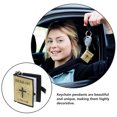 thumbnail image 2 of WORGEOUS 12pcs Mini Libros Llavero Biblia Llavero Miniatura Real Biblia Llaveros Llaveros Bolso Colgante Navidad Fiesta Religiosa Favores Iglesia Recuerdo, 2 of 7