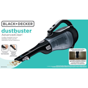 BLACK+DECKER 20V MAX* Lithium Cordless Handheld Vacuum, for Everyday Cleanup, with Flip-Up Brush and Powerful Suction, BDH2000L, Black