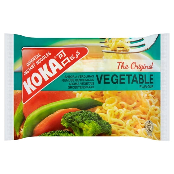 Koka The Original Vegetable Flavour Oriental Instant Noodles 85g (pack of 30)