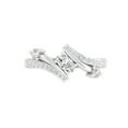 thumbnail image 4 of 925 Sterling Silver and Cz Ring Travel Engagement Ring Jewelry For Women's US-8, 4 of 4