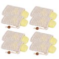 thumbnail image 1 of 8 Pcs Pochette à Savon Mousse Exfoliante Filet à Savon Sac de Conservation, 1 of 10