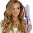 thumbnail image 5 of LEFINEE Deep Waver Curling Iron, Hair Waver with 4 Heat Settings for Beach Waves, Purple, 5 of 11