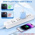 thumbnail image 2 of Charger Block TrimDish, paquete de 3 unidades, cargador rápido USB C para iPhone 16/15, 2 of 7