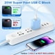 thumbnail image 2 of Charger Block TrimDish, paquete de 3 unidades, cargador rápido USB C para iPhone 16/15, 2 of 7