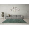 thumbnail image 3 of Ahgly Company Indoor Rectangle Abstract Light Blue Modern Area Rugs, 7' x 9', 3 of 4
