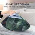 thumbnail image 4 of Yayeee Pillow Case Set of 2 Queen Size Wrinkle Resistant Pillowcase Soft Envelop Closure Cat and Leaves Pattern Cover Bedroom Decor, 4 of 7