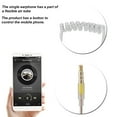 thumbnail image 5 of Soft Clear Air Tube Earphone with Built-in Microphone, 3.5mm Jack Ensures Universal Compatibility for Seamless Call and Music Control, 5 of 8