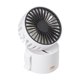thumbnail image 2 of Ventilador eléctrico para exteriores Mini ventilador colgante de cuello Niveles de viento ajustables Dispositivo de enfriamiento de escritorio, blanco kenally HA004138-01B, 2 of 6