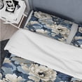 thumbnail image 4 of Designart "Covert Elegance In Victorian Era" White Floral Bedding Covert Set - Cottage Bed Set With 2 Shams, 4 of 5