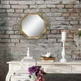 thumbnail image 2 of Stonebriar Gold Geometric Wall Mirror, 30 x 30, 2 of 5