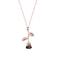 thumbnail image 2 of 100Fens Classic Rose Flower Pendant Necklace Women Fashion Elegant Lady Jewelry, 2 of 2