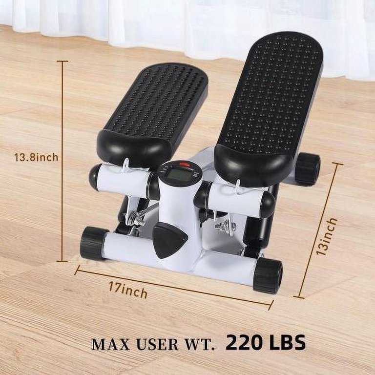 Stepper Mini Esercizi Casa - Con Bande Resistenza E Monitor LCD