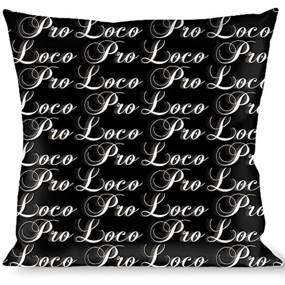 Buckle-Down Throw Pillow - Loco Pro Clown