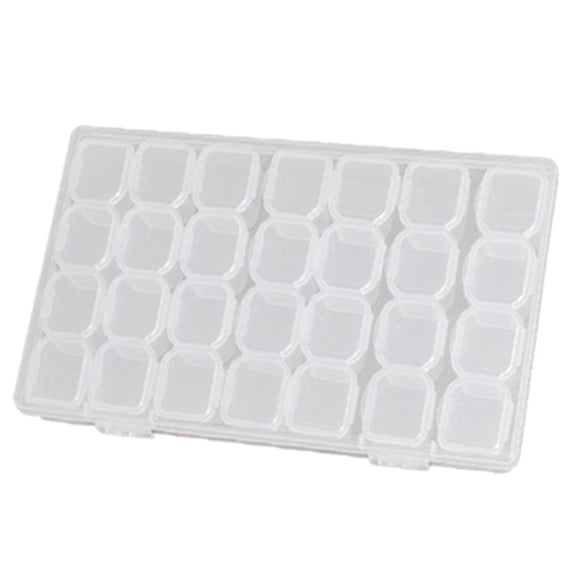 Plastic Jewelry Tray Earring Storage Case Easy to Carry Jewelry Organizers Storage Solution for Small Earrings and Rings