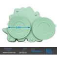 thumbnail image 3 of Platos de silicona para bebés divididos - Platos portátiles antideslizantes con ventosa para niños pequeños para bebés y niños Plato de cena para bebés sin BPA, apto para lavavajillas y microondas, 3 of 7