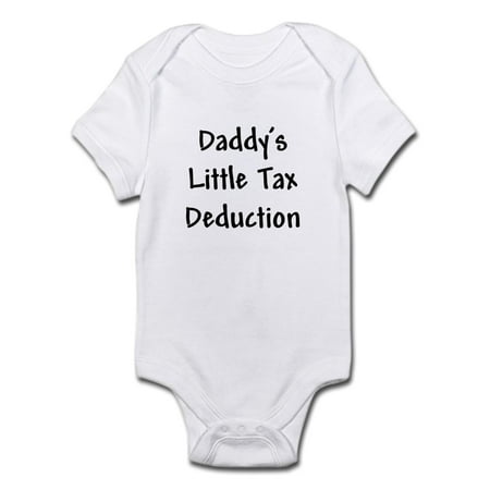 

CafePress - Daddy s Little Tax Deduction Infant Bodysuit - Baby Light Bodysuit