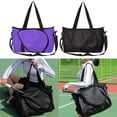 thumbnail image 4 of Large Capacity Racket Bag Women\'s Tennis Bag Badminton Bag Pickleball Tote Bag Badminton Tennis Racket Messenger Bag With Racket, 4 of 7