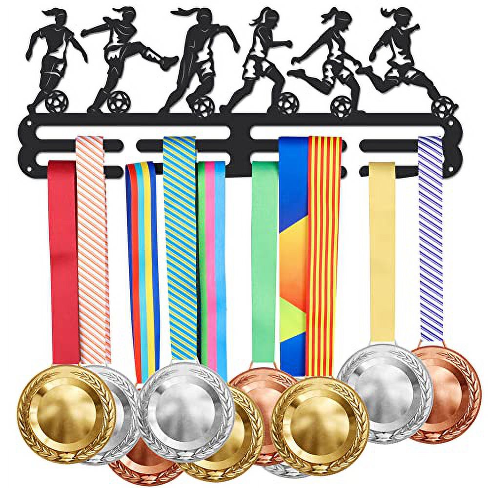 United Medals #Runner Sport Porta Medaglie Acciaio Inossidabile