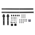 thumbnail image 1 of Keenso Sliding Track Hardware, Wood Door Hardware Sliding Door Hardware, For Home Living Room, 1 of 1