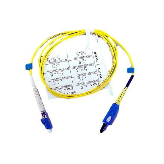 1M Leviton Fiber Optic Single-Mode Simplex Patch Cable Cord SC LC UPC UPSCL-S01