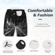 thumbnail image 3 of Fotbe Futuristic Moonlit Cityscape Traje de Baño para Hombre – Shorts de Natación de Secado Rápido con Forro y Bolsillos-3X-Large, 3 of 6