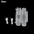 thumbnail image 3 of 10pc In Line 6x30mm Fuse Holder Crimp Peanut Flip Shell Push Fit Type Bike Quad, 3 of 5