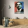 thumbnail image 3 of Keith Mallett 13x18 Gallery Wrapped Canvas Wall Art Titled - Change, 3 of 4