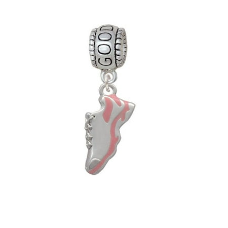 Pink Running Shoe - Good Luck Charm Bead