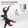 thumbnail image 5 of Kuryai Soporte Para Teléfono De Cama Con Cuello De Cisne, Soporte Flexible De Brazo Largo Con Clip Para Teléfono Para Cama, Escritorio, Cabecera, Mesita De Noche, Soporte Ajustable 360 ​​Para Teléfono, 5 of 5