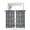 Blue, variant on Vintage Flowers Tier Curtains 24 Inch Length,Sheer Curtains for Bedroom Living Room Traditional Botanical Floral Patterned Short Kitchen Curtains Drapes for Small Half Window 27.5"x24" 2 Panels