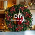 thumbnail image 6 of 12 Pack Artificial Glitter Berry Stems, NOGIS 11.4 inch Christmas Glitter Berries Spray Picks Holly Berry Branches for Christmas Tree Ornaments DIY Crafts Wreath Xmas Holiday Home Decor(Red), 6 of 7