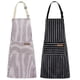 thumbnail image 1 of Delantal De Cocina Con Diseño A Rayas: Resistente, Elegante, Para Uso Doméstico, Fácil De Limpiar, Correas Ajustables, 1 of 2