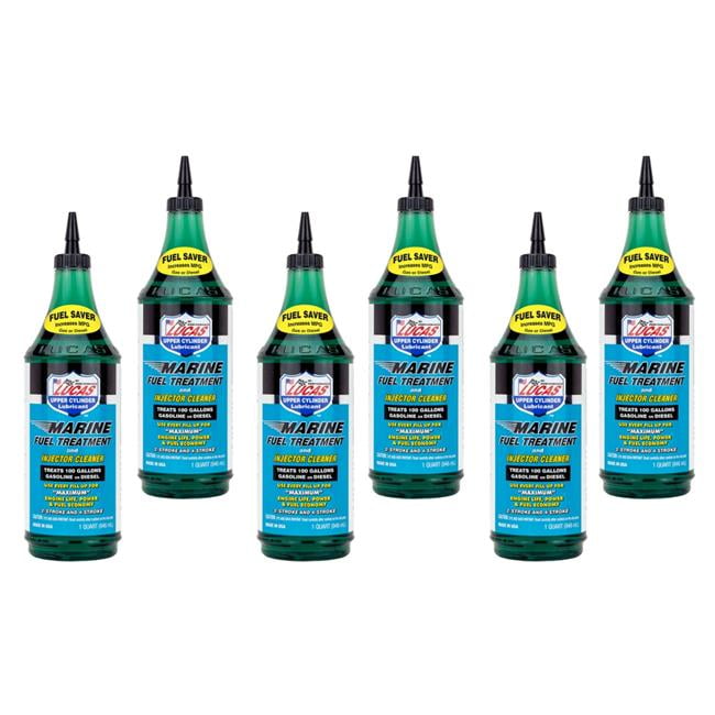 Lucas Oil LUC106526 1 qt. Synthetic 75W90 M8 Marine Gear Oil Set of