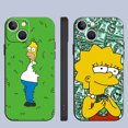 thumbnail image 3 of Case For Apple iPhone 11 13 15 14 Pro Max 12 Mini 7 8 Plus XR X XS SE 6 6S Black Soft Shell Phone Cover TPU Funny Homer Simpson 06 for iPhone 11ProMax, 3 of 6