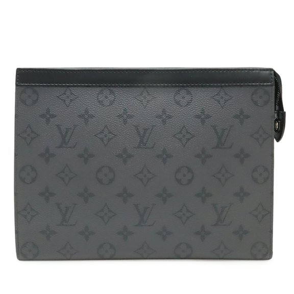 Pre-Owned LOUIS VUITTON Louis Vuitton Monogram Eclipse Reverse Pochette Voyage MM Second Bag...