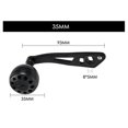 thumbnail image 4 of Cast Fishing Reel Handle Replacement Hollow Metal Knob for Baitcasting Reel FishinXL6522, 4 of 6