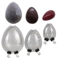 thumbnail image 2 of 6 PCS DIY Chocolate Mold 3D Easter Eggs Mold Baking Candy Mould Cake Decorating Kitchen Baking Pastry Confectionery Tool, 2 of 7