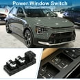 thumbnail image 2 of Unique Bargains Power Window Switch No.93570G5040 Front Left Driver Side Window Control Switch for Kia Niro 2018 Black, 2 of 7