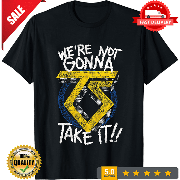 Twisted Sister We're Not Gonna Take It T-Shirt - Black, LIMITED EDITION-TH74089