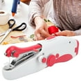 thumbnail image 4 of Small Sewing Machine, Double Needle  Ergonomic Handle Lightweight Sturdy DIY Sewing Handheld Sewing Machine  For Traveling For Home Red, 4 of 8