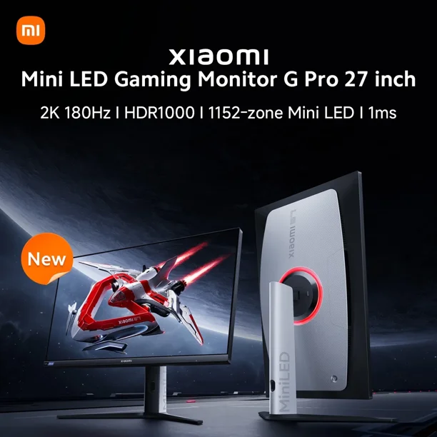 Xiaomi Mini-LED Gaming monitor G Pro 27 inch 2K QHD 2560x1440