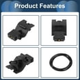 thumbnail image 7 of Unique Bargains Windshield Washer Nozzle Front Windshield Spray Nozzles Wiper Spray Washer Jet With 1.2 Meter Fluid Hose No.8538112300 for Toyota Camry 07-15 Black, 7 of 7