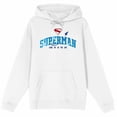 thumbnail image 6 of Superman 2025 Look Up Adult White Long Sleeve Hooded Sweatshirt-Large, 6 of 7