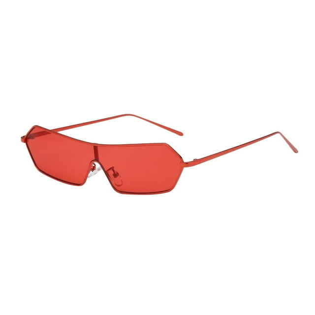 de sol cuadradas con espejo cuadrado Vintage para mujer, de rojo Zulema Gafas de sol cuadradas retro para mujer
