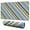 Colorful Geometric Stripe, variant on Long Mouse Pads for Desk,Colorful Geometric Striped Pattern Desk Mats on Top Of Desks, Desk Mouse Pad Extra Large with 3mm Non-Slip Base and Stitched Edge for Gaming,Office,Work,Home 31.5"x11.8"