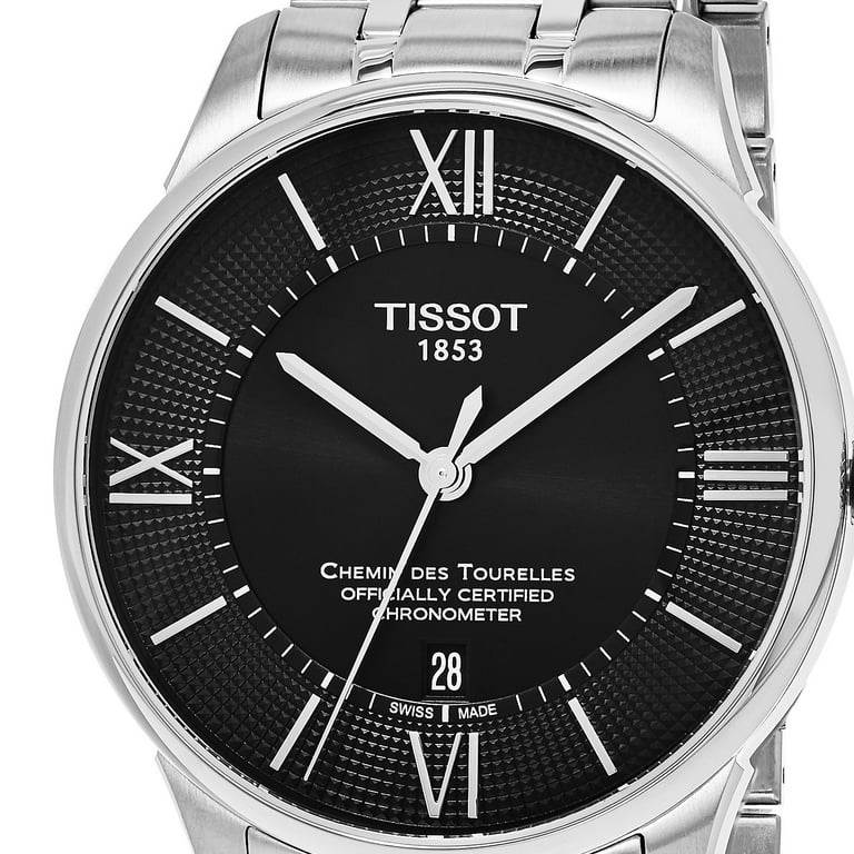 Tissot Men s Chemin Des Tourelles Powermatic 80 COSC 42mm Watch T099.408.11.058.00